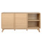 Комод unique furniture, rho, 3 секции, 160х45х80,1 см